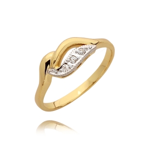 Pierścionek złoty 585 #2260