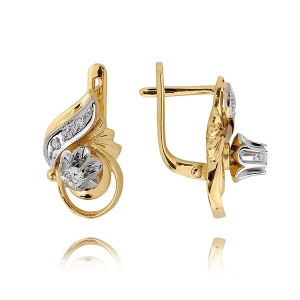 Kolczyki srebrne 952 #3019