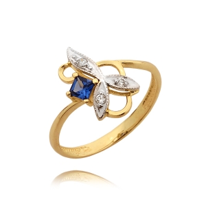Pierścionek złoty 585 #2383