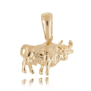 Znak zodiaku złoty 585 #2033