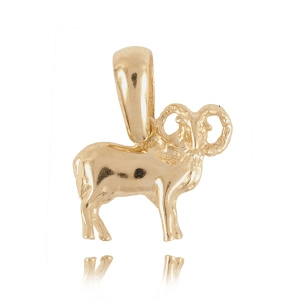 Znak zodiaku złoty 585 #2031