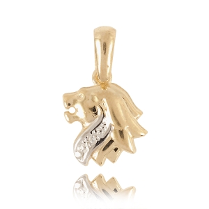 Znak zodiaku złoty 585 #2058