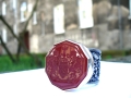 Family crest ringscarnelian coat of armsm marquess de bruce engrave in stone.jpg