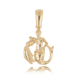 Znak zodiaku złoty 585 #2042