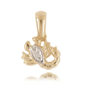 Znak zodiaku złoty 585 #2062