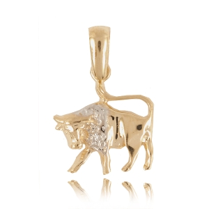 Znak zodiaku złoty 585 #2045