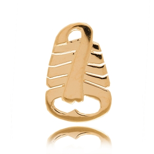 Znak zodiaku złoty 585 #2074