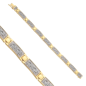 Bransoletka złota 585 #3519