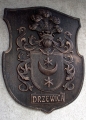 Herb rodowy DRZEWICA rustykalna rzezbienie w drewnie herby rodowe frezowanie drewna plaskorzezby