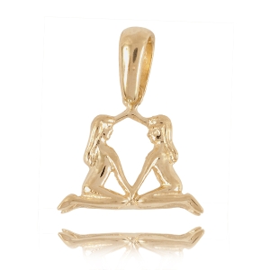 Znak zodiaku złoty 585 #2032