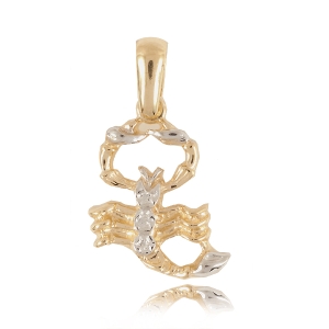Znak zodiaku złoty 585 #2051