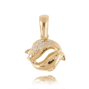 Znak zodiaku złoty 585 #2061