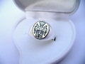 grzymala sygnet srebrny z herbem grzyma silver ring coat of arms.jpg