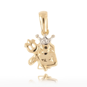 Znak zodiaku złoty 585 #2065