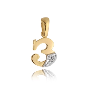 Wisiorek złoty 585 #3448
