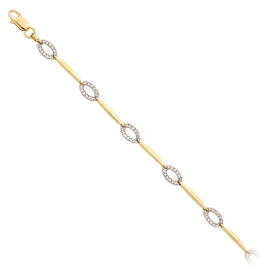 Bransoletka złota 585 #3525