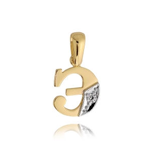 Wisiorek złoty 585 #3462