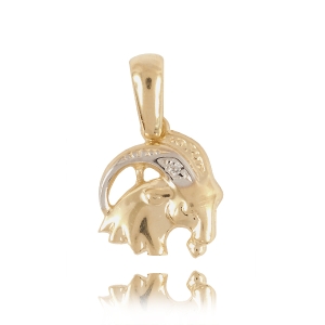Znak zodiaku złoty 585 #2057