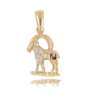 Znak zodiaku złoty 585 #2046